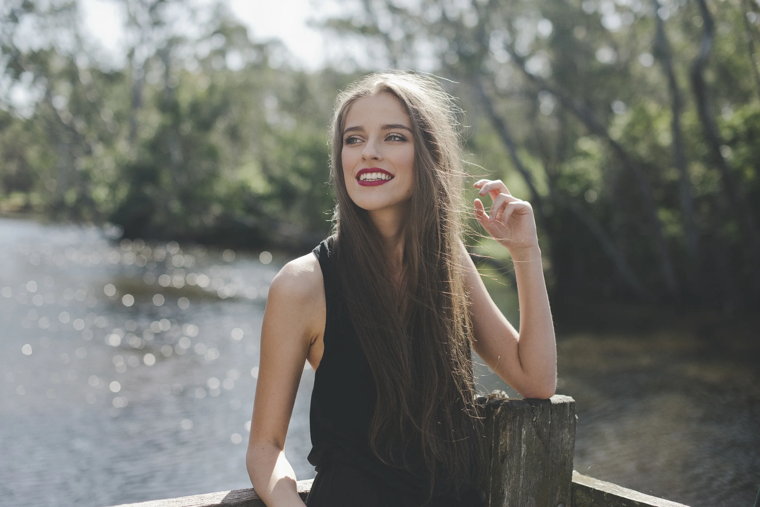 From the lake shoot ( click here !) with Emilia Zygocki & Cathy Karuga & an amazing team!