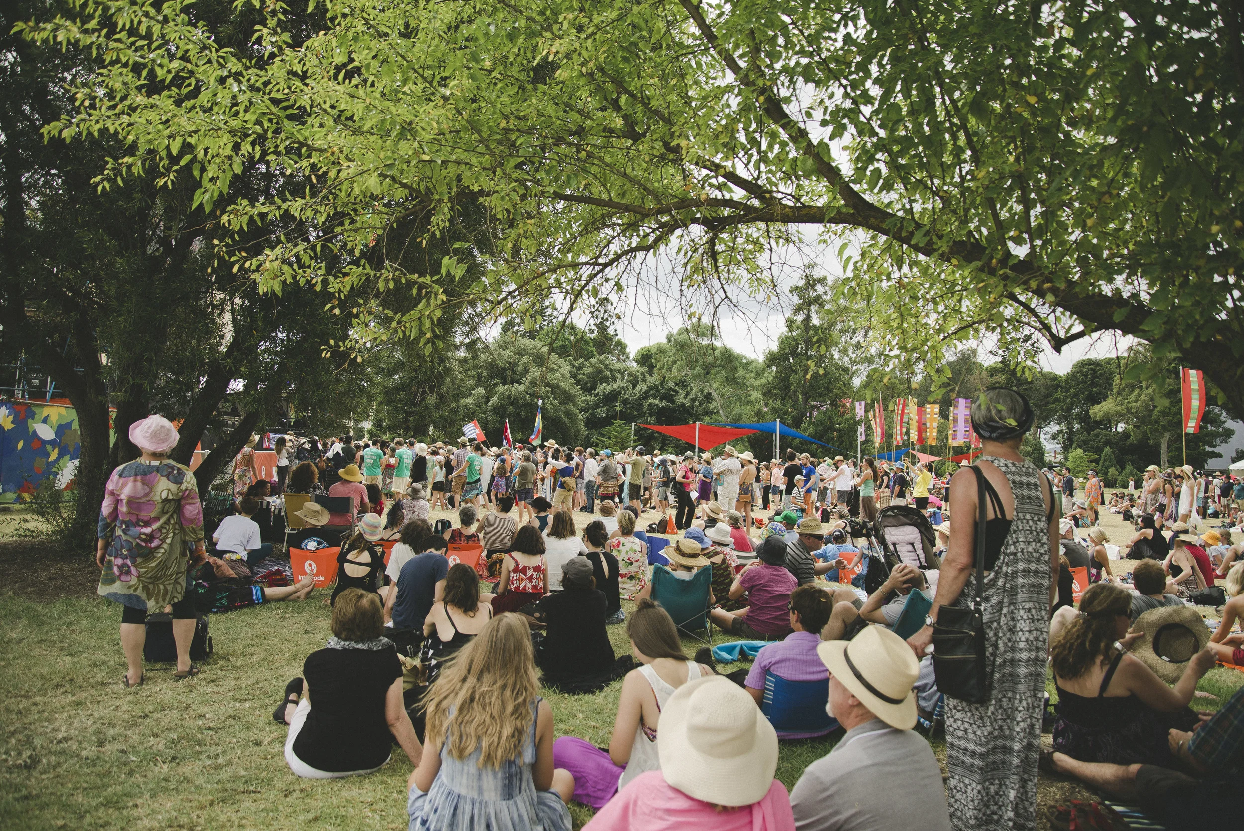The crowd at WOMAD