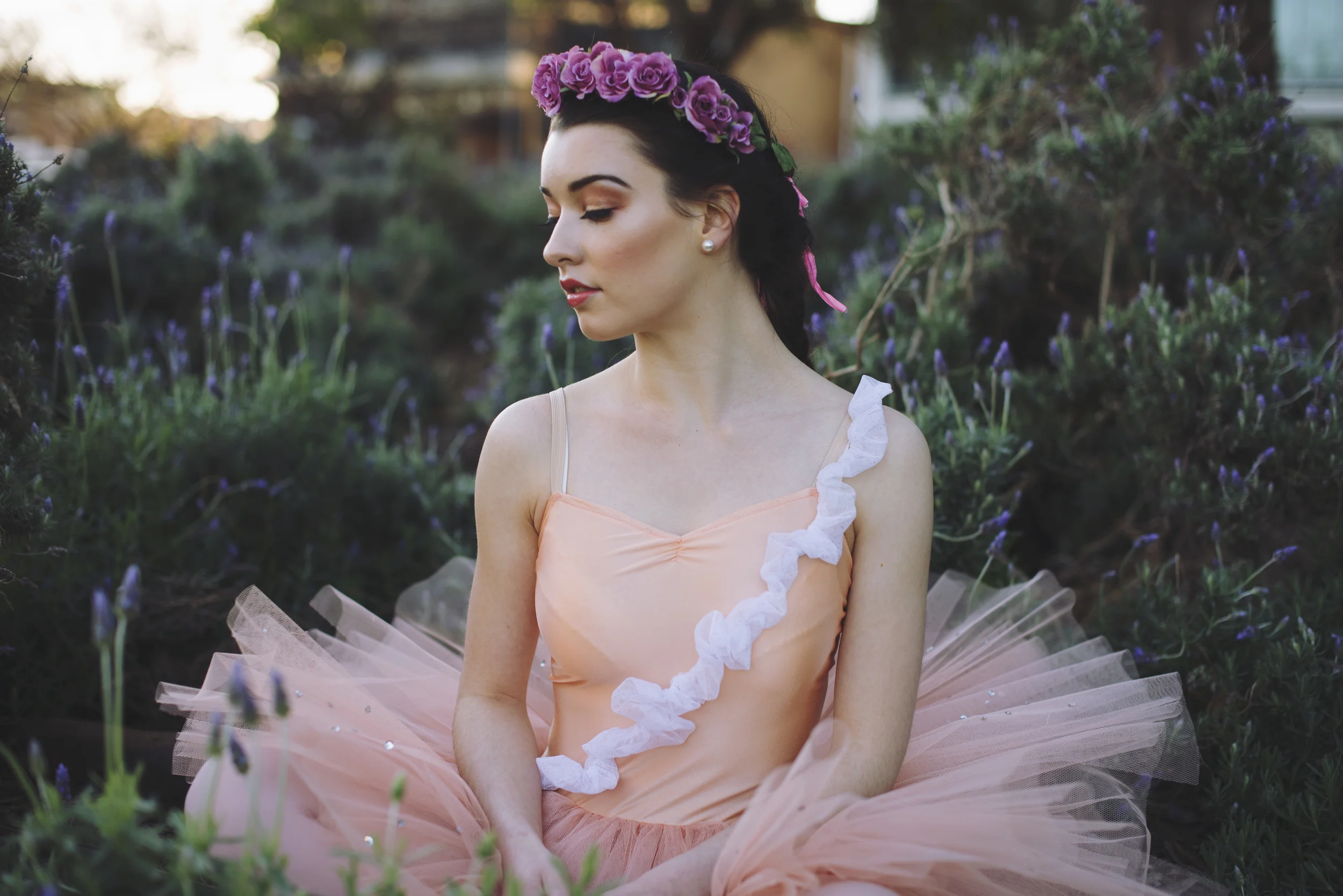 DANCER IN THE GARDEN