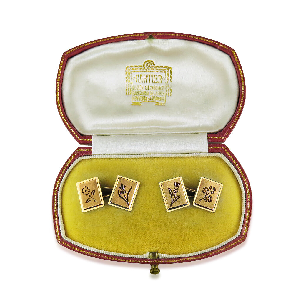 cartier cufflinks london