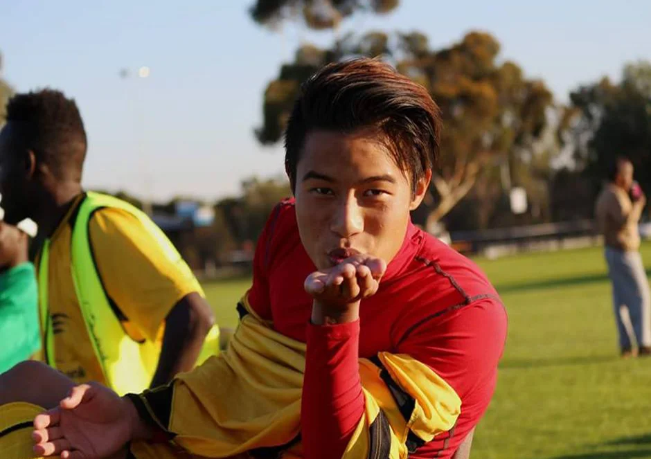 Studio Marshall - Brimbank City Council The Community Soccer Hub logo and brand identity