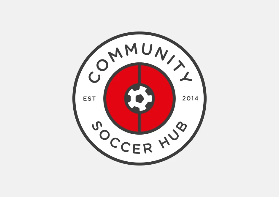Studio Marshall - Brimbank City Council The Community Soccer Hub logo and brand identity