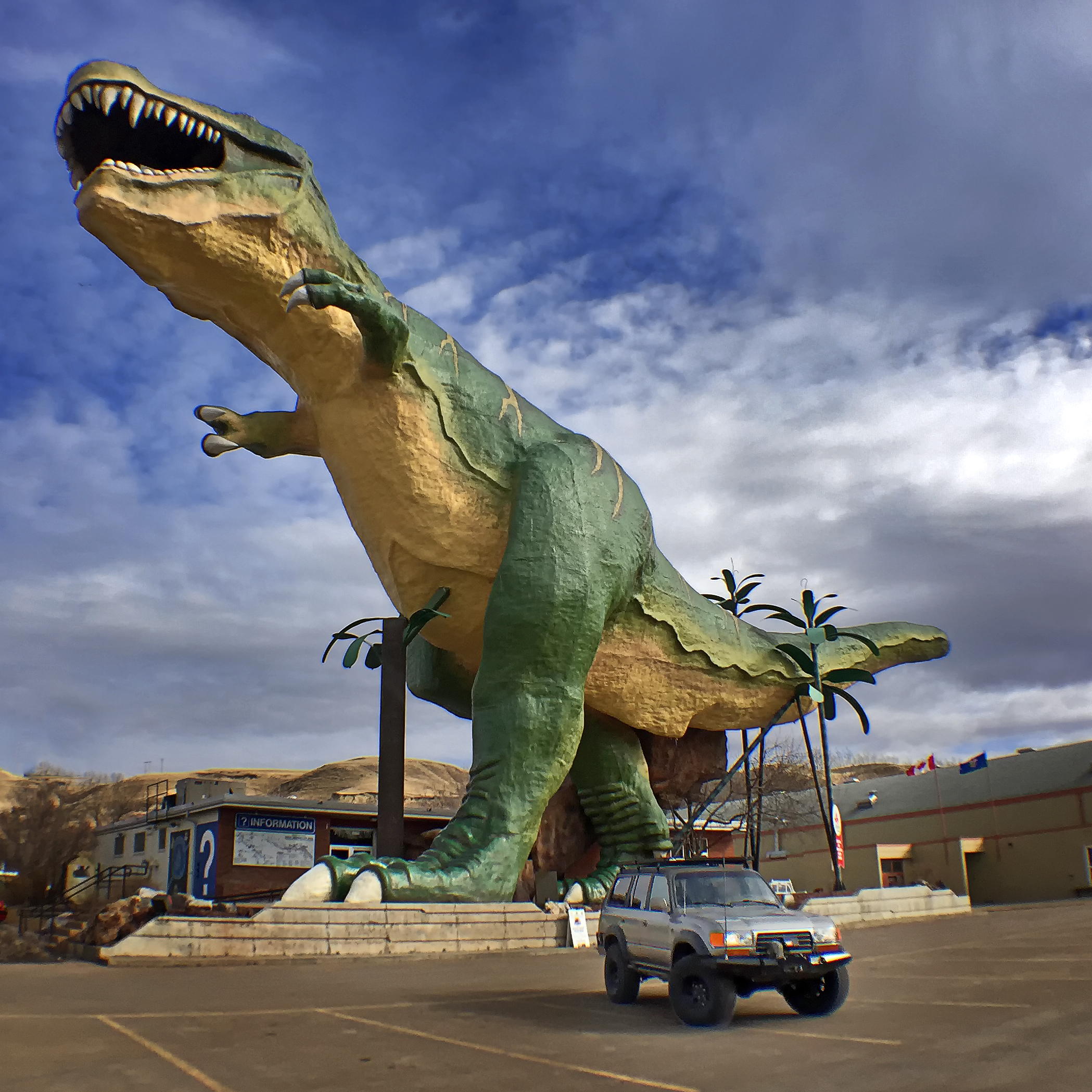 World's Largest Dinosaur - Photo Taken with an iPhone