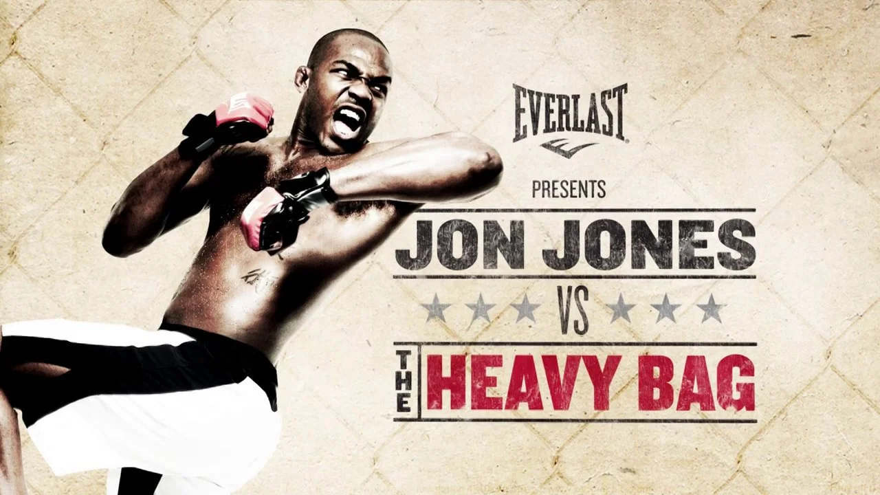 Jon Bones Jones VS. The Heavy Bag for Everlast