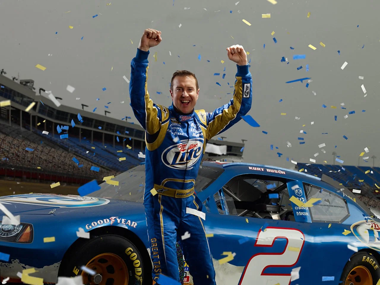 Portrait: Kurt Busch 3D