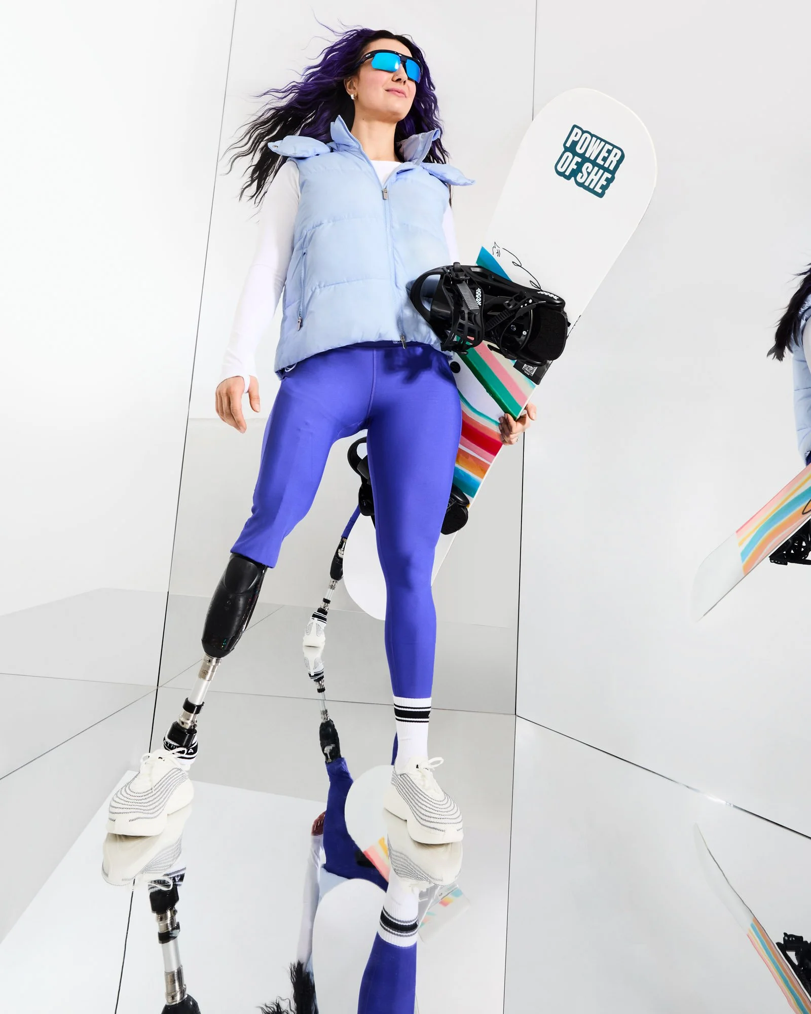  Brenna Huckaby, Paralympic American snowboarder 