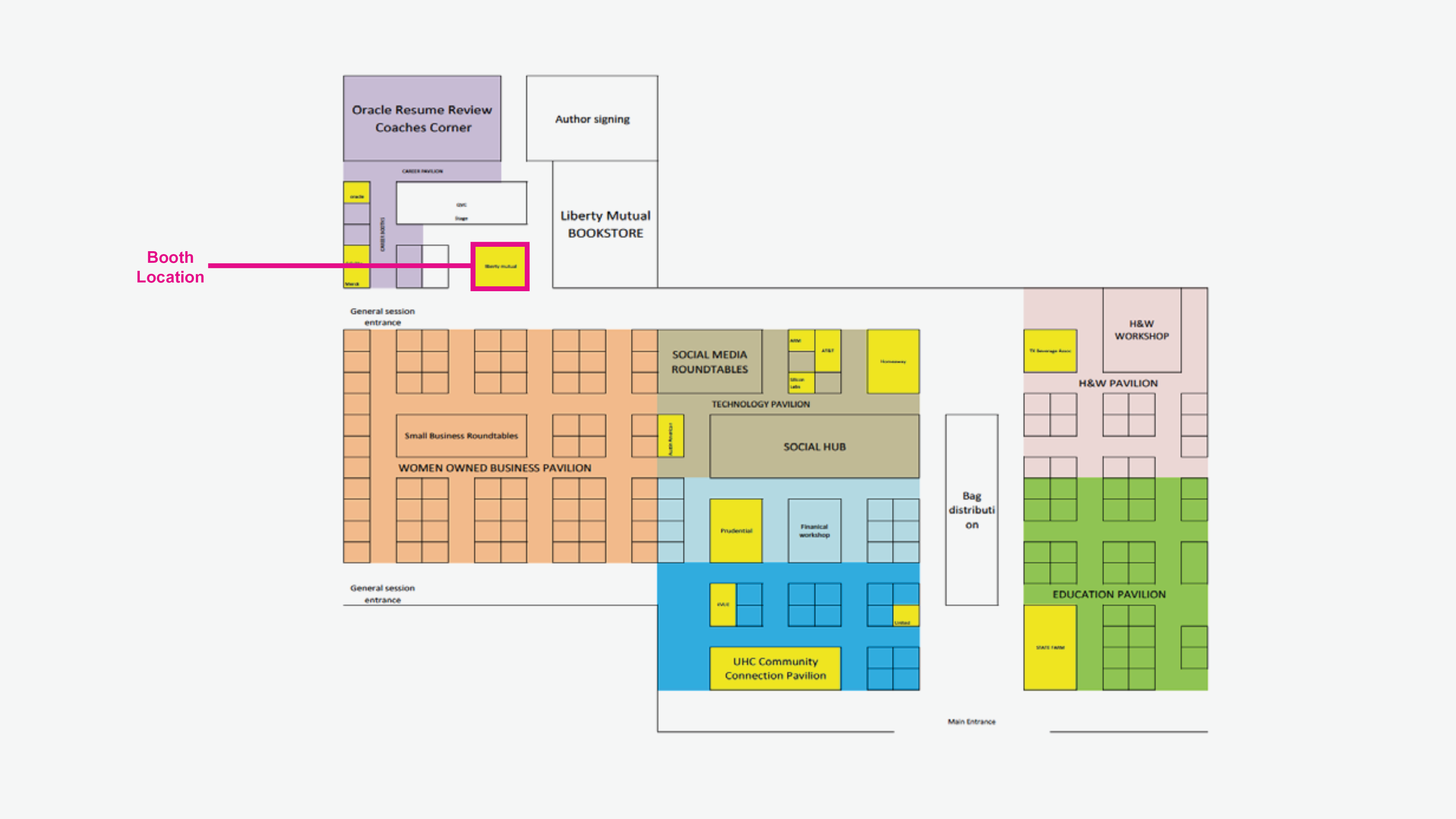  Conference floorplan 