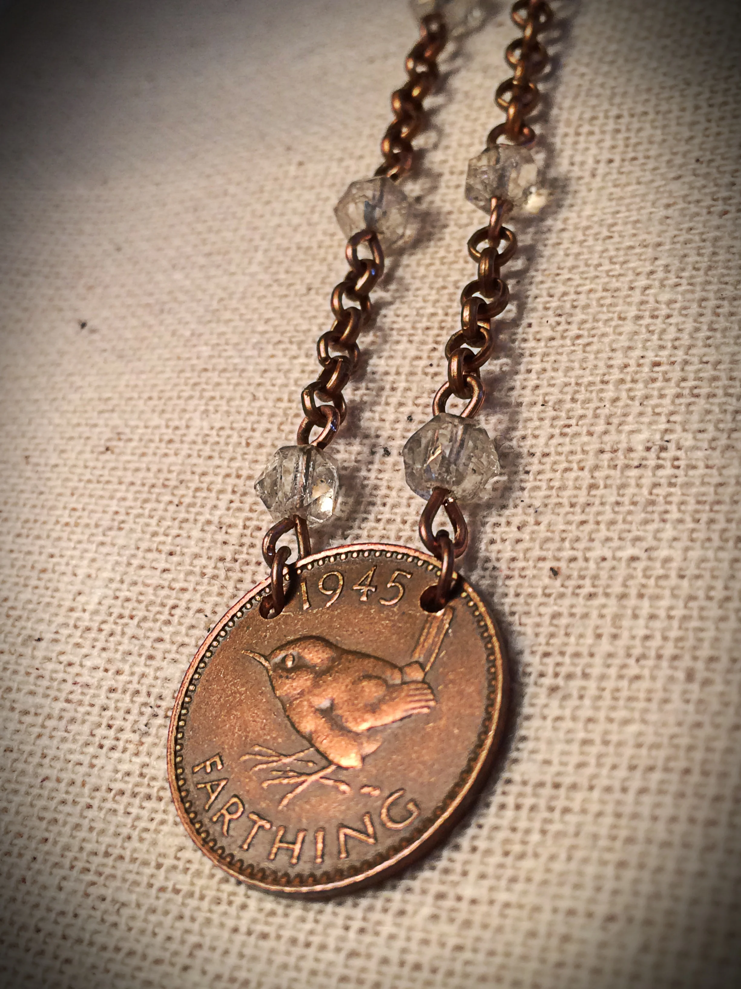 The Modern Victorian farthing necklace