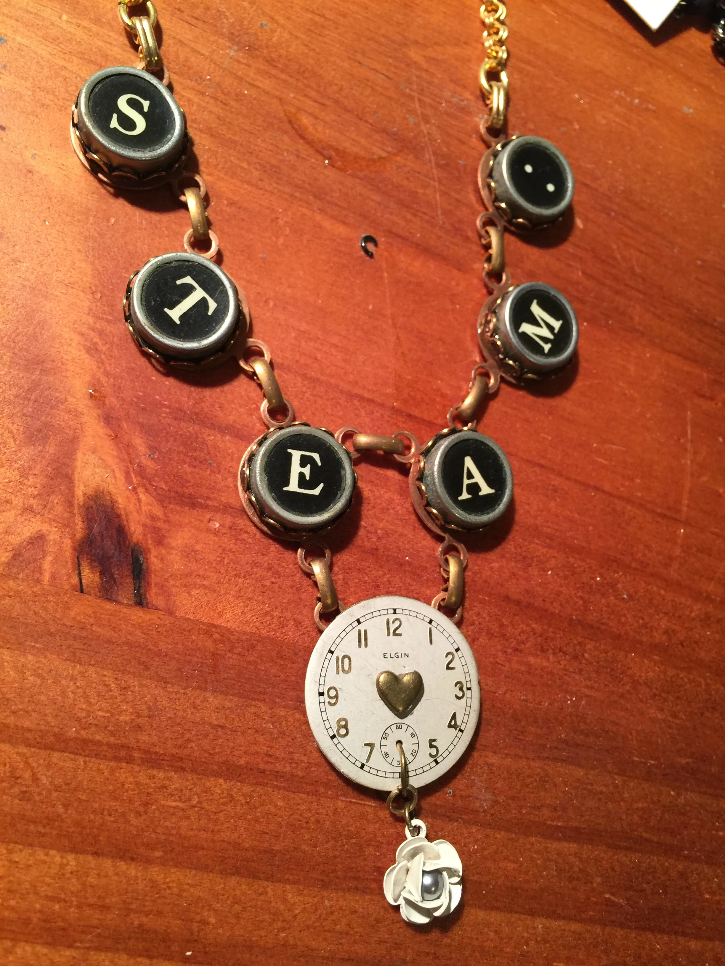 Custom Steampunk necklace