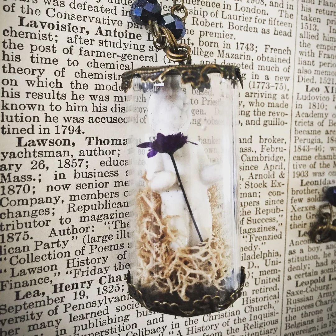 Frozen Charlotte necklace