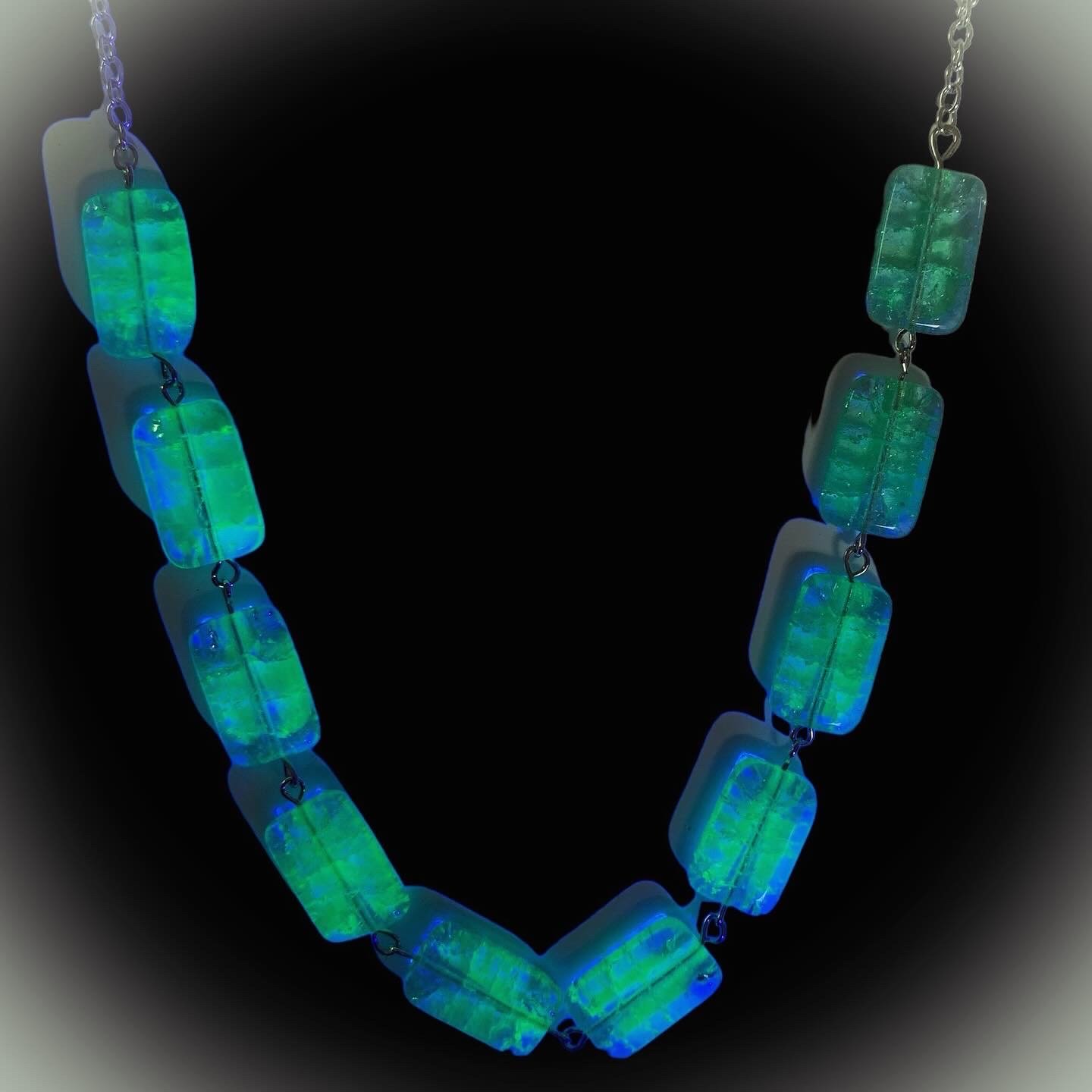 Uranium beads necklace