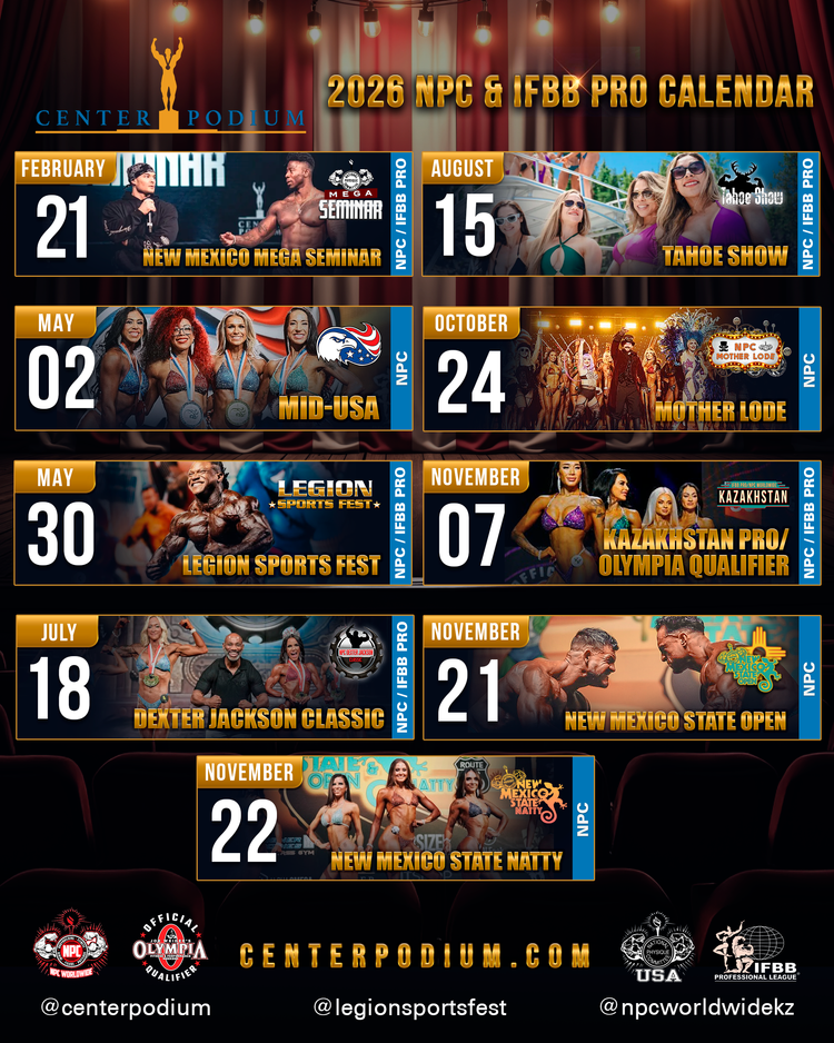 2026 competition season calendar artwork