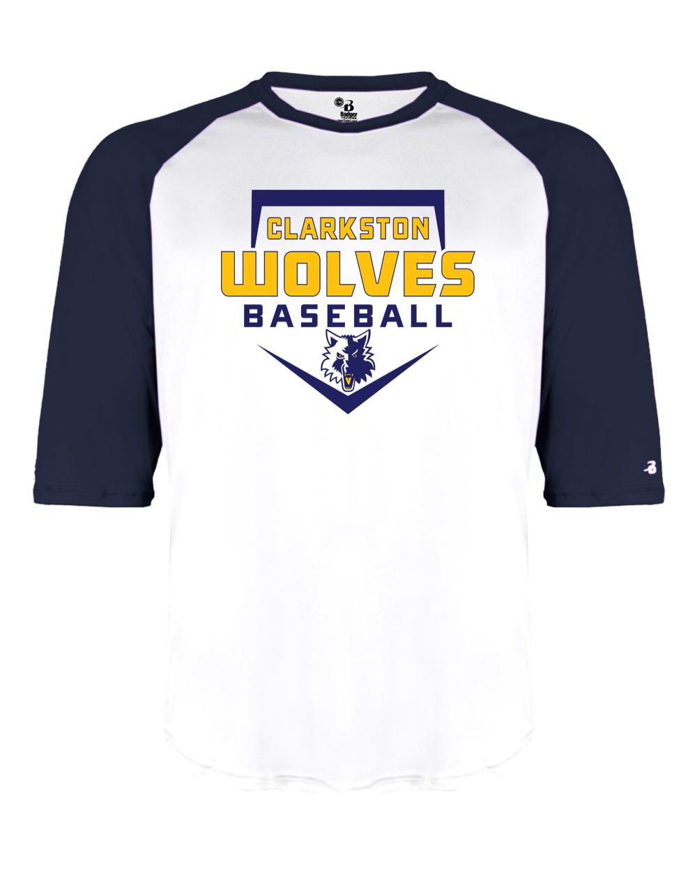 3/4 Sleeve, Baseball Undershirt - Performance Fabric