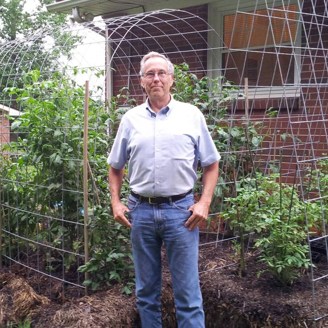 John Williams, leader of camp tiny house of the triad