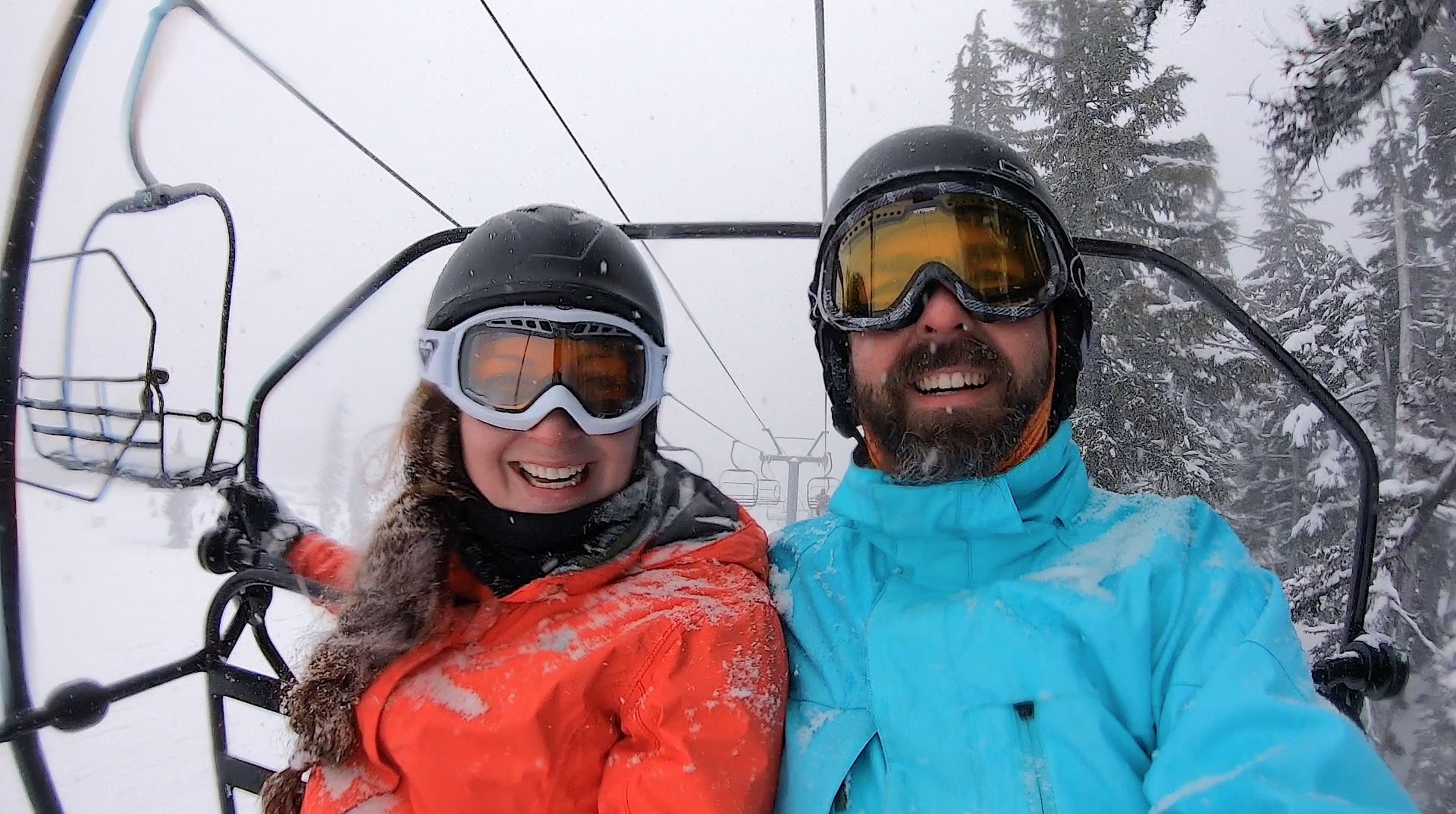 Snowboarding!