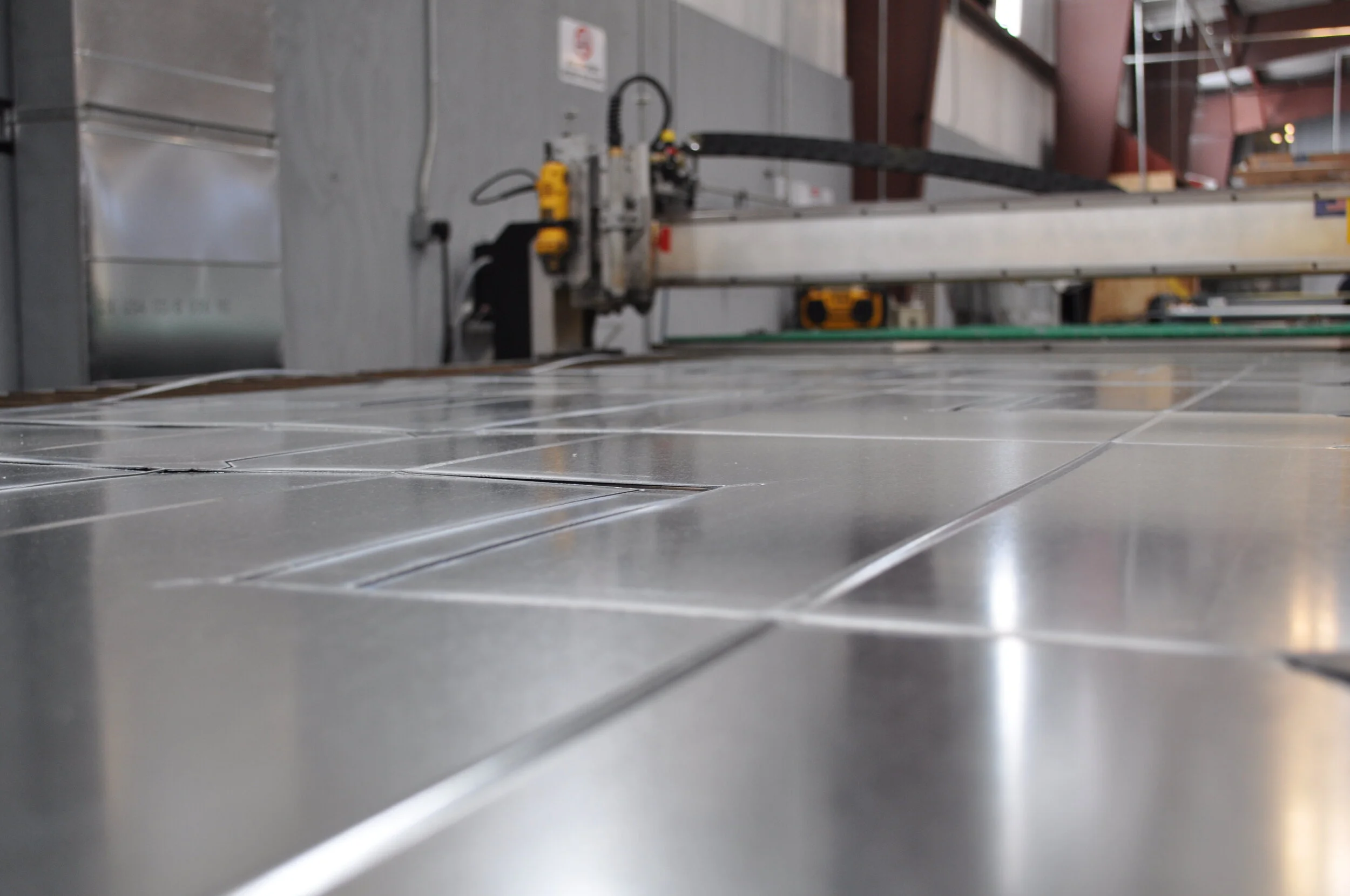 State-of-the-art plasma table allows MSMC to precisely cut any shape duct