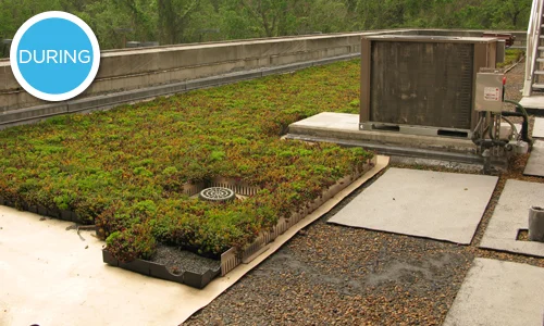Wastewater Treatment Plant Roof