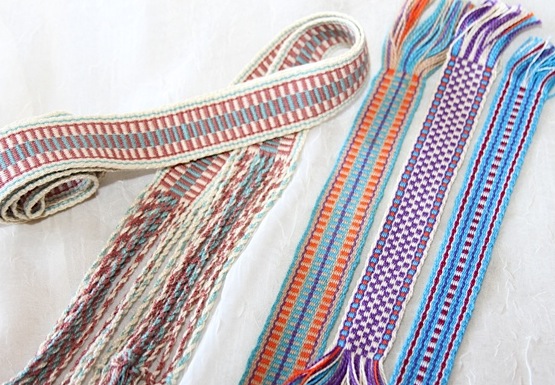 Inkle weaving by Melinda Bell