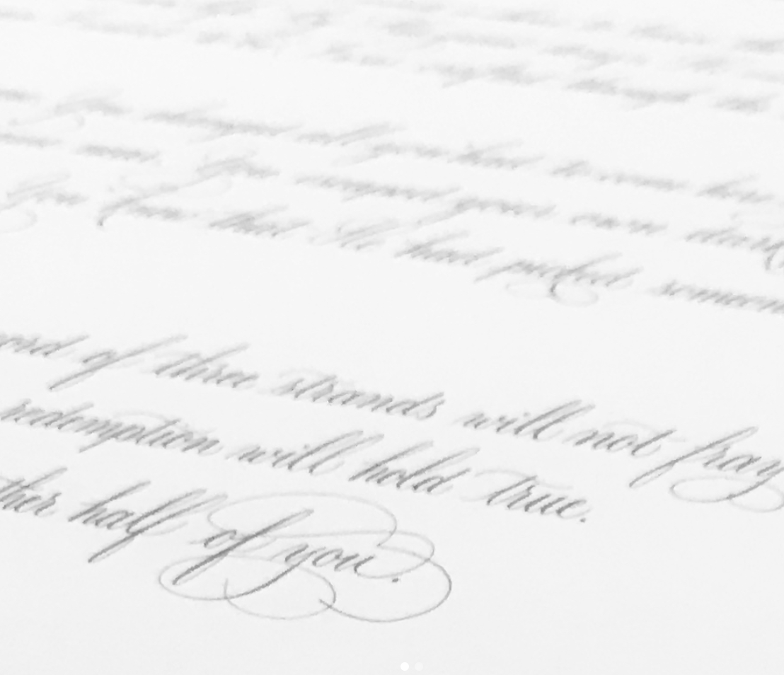 Modern Calligraphy 102