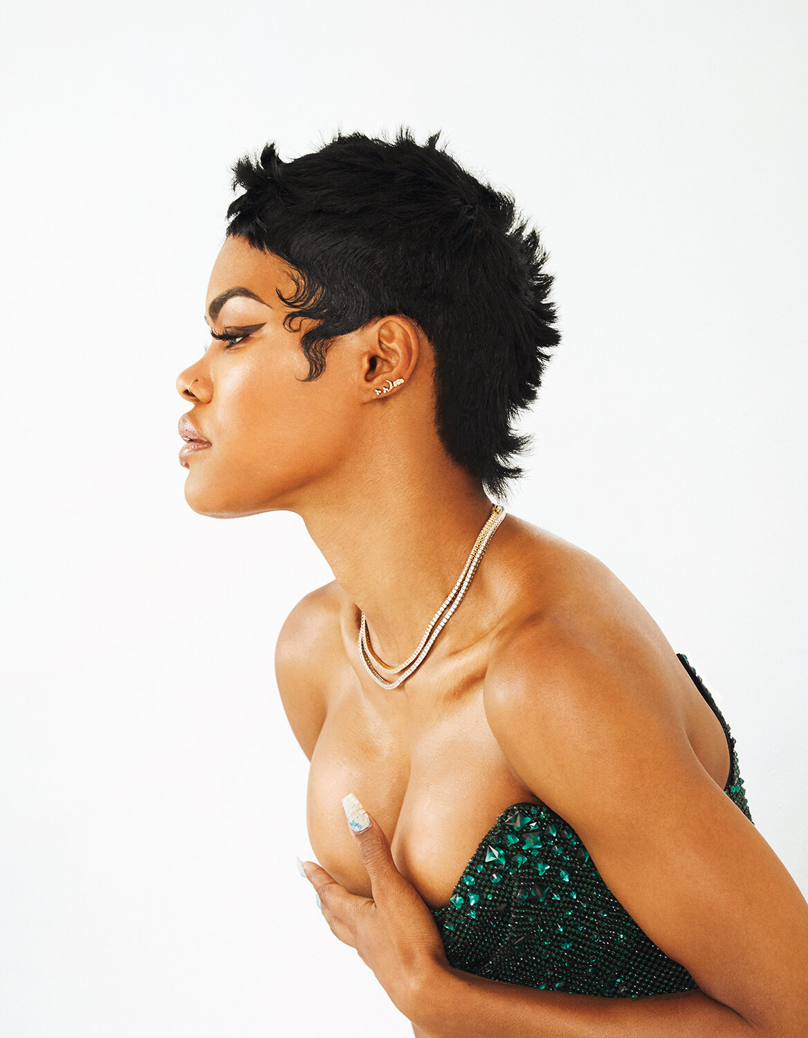 Teyana Taylor Slays In Harlem For 'ELLE' Magazine –