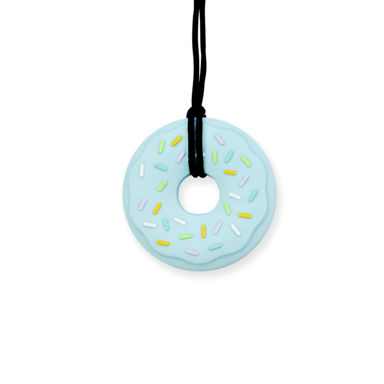 Blue Frosted Donut
