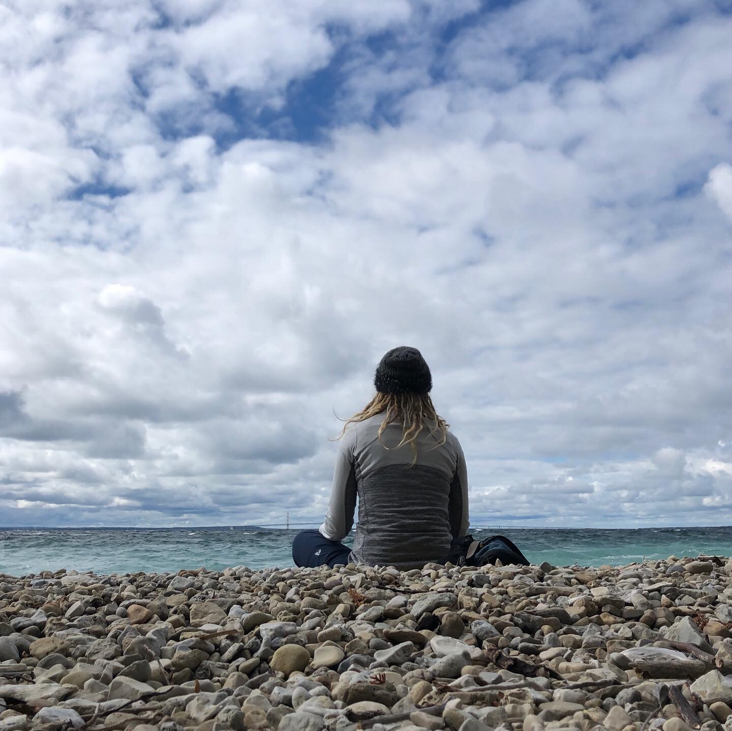 Just getting in a little meditation by the water... sippin on a little coffee, and soakin up all of the beauty that surrounds us 

Winding down my season on mackinac island... only one more at the end of October (10/30, 10/31) after tonight at Horns.