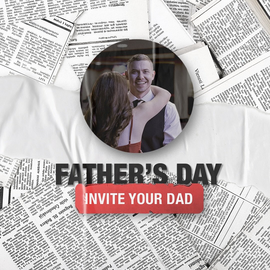Join us! This Sunday for our Father&rsquo;s Day service! And calling all dads! Grab yourself a made-to-order breakfast sandwich and little gift on us! 8:30-9:15 in the Family Center before service!