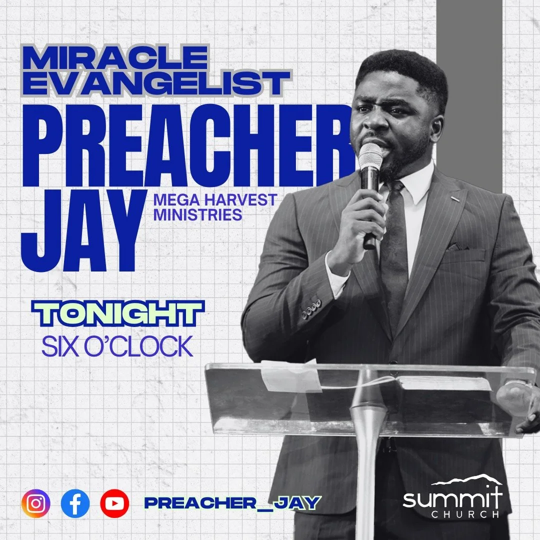 Join us TONIGHT for the final night of our Prayer of Faith Revival with Preacher Jay! Tonight&rsquo;s emphasis will be on the filling of the Holy Spirit&mdash;come expecting! 🕊️ #summitelkins @preacher_jay