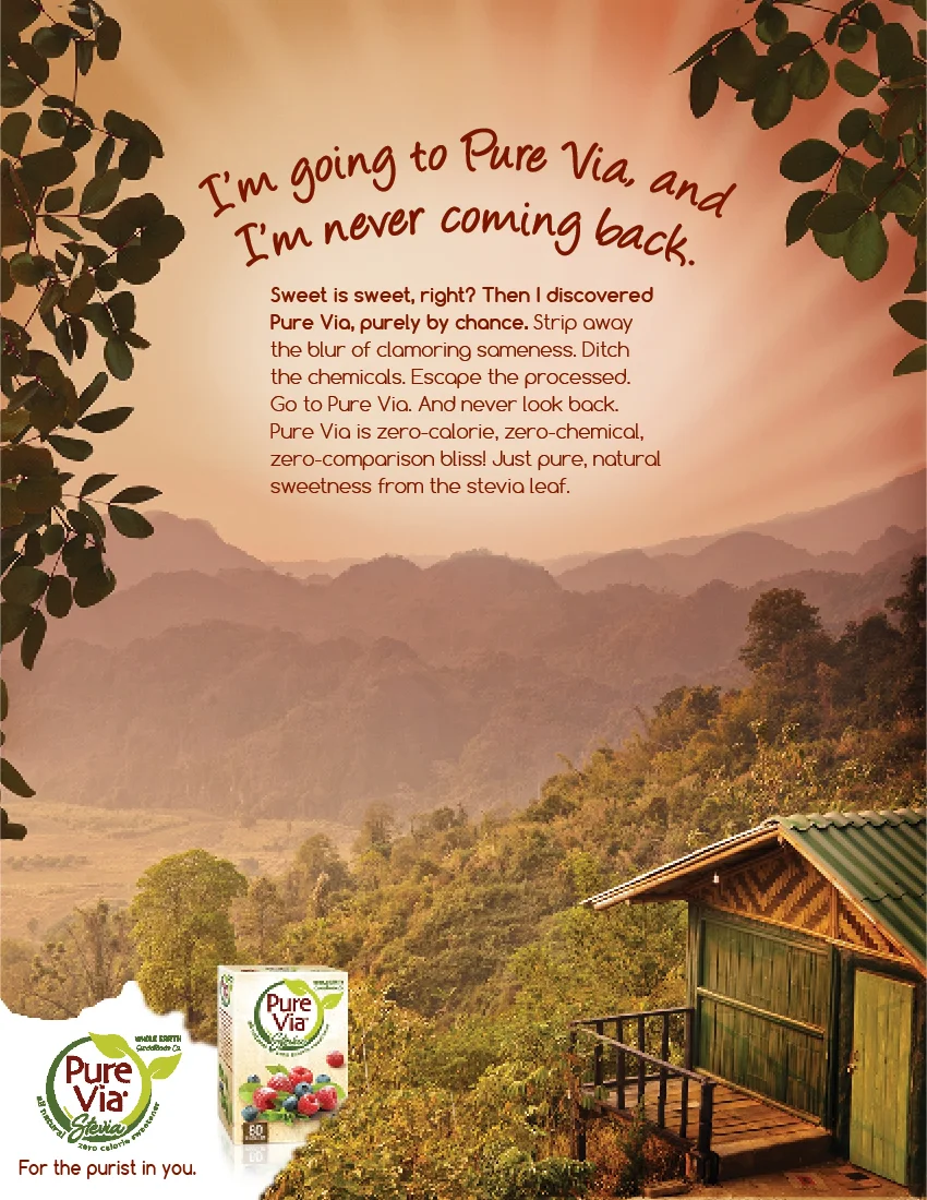  Full page print ad concept 