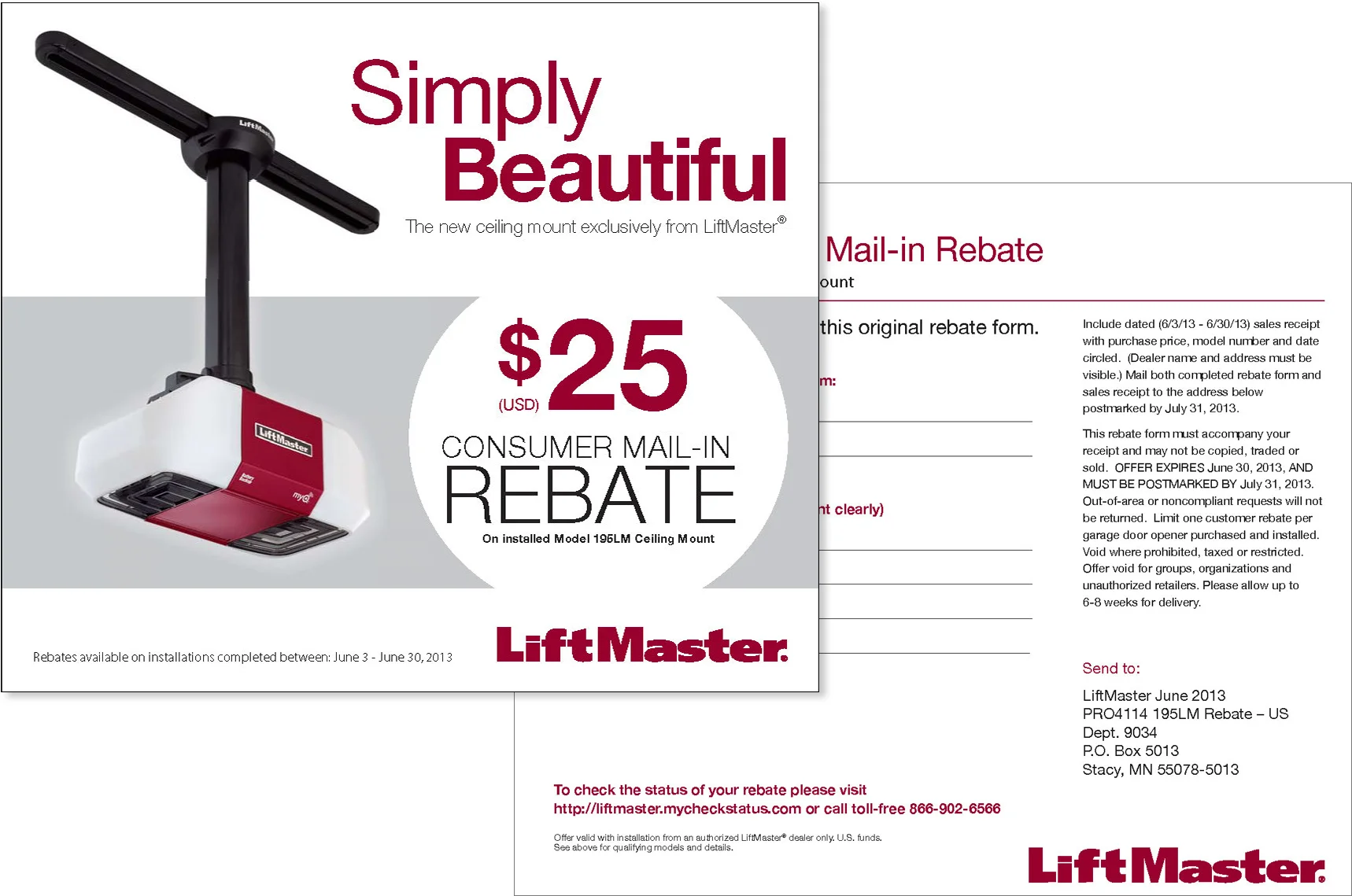  Rebate form 