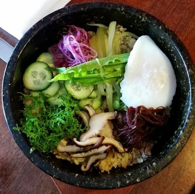 Hot Stone Rice Bowl at WILD at Canele