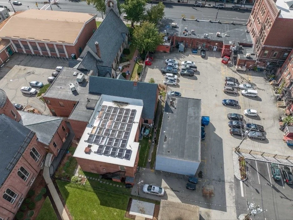 Solar panels at Church of the Good Shepherd in Nashua 
