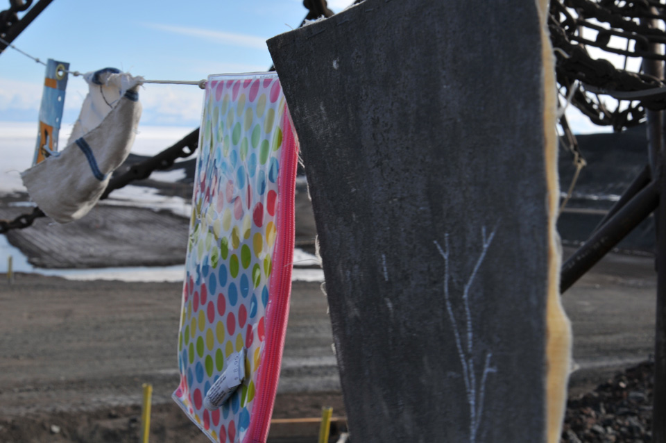 Blown Derivatives outside of McMurdo Base, Antarctica, 2009