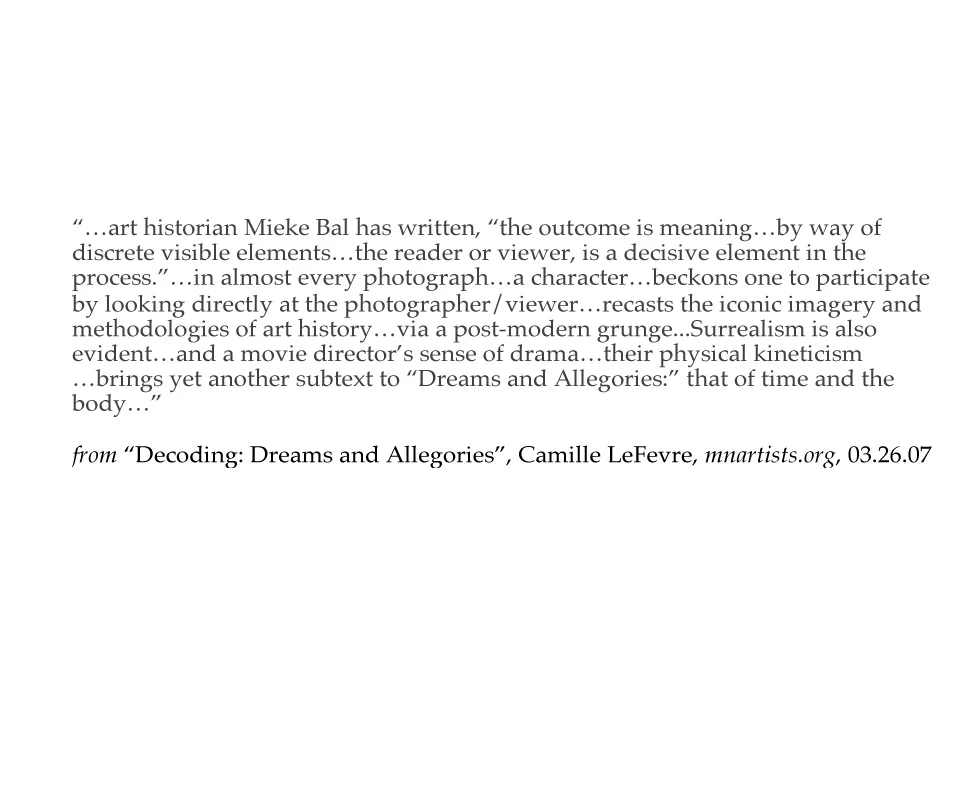  Camille LeFevre  Decoding-Dreams and Allegories  