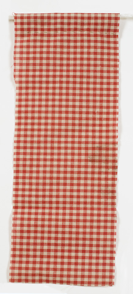 Abraham Renko, Blown Derivative for China and TIbet cloth, 7" x 14", 2010