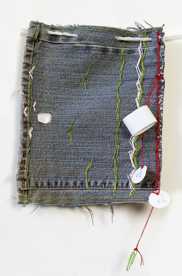 Margaret Coughlin, Blown Derivative for TIbet mixed media, 8 1/2" x 11", 2010