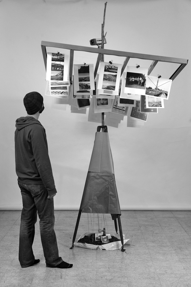 Blown Derivatives Fastnet Rock installation, 2014 mixed media, dimensions variable