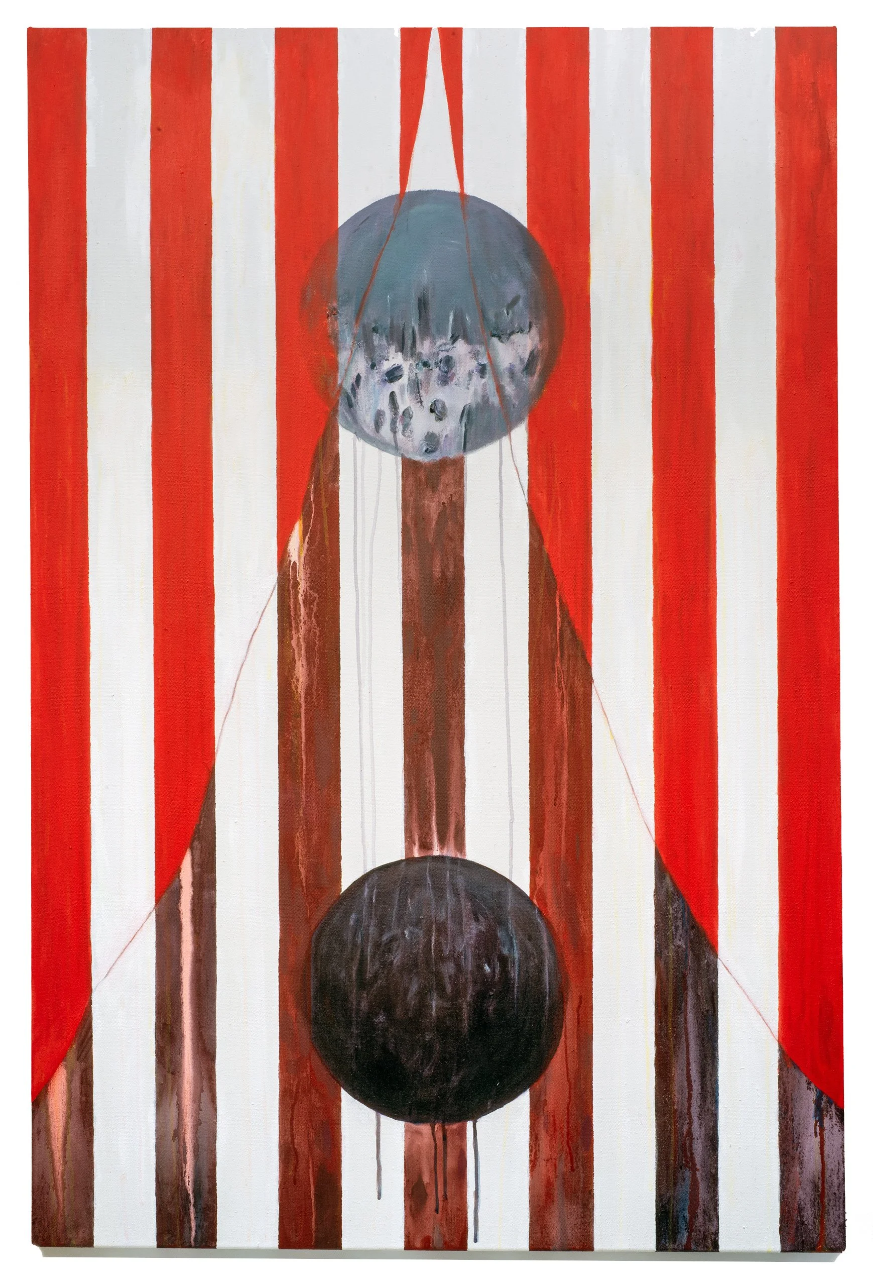 Analog, 135 x 90 cm, acrylic on canvas, 2025 – 6