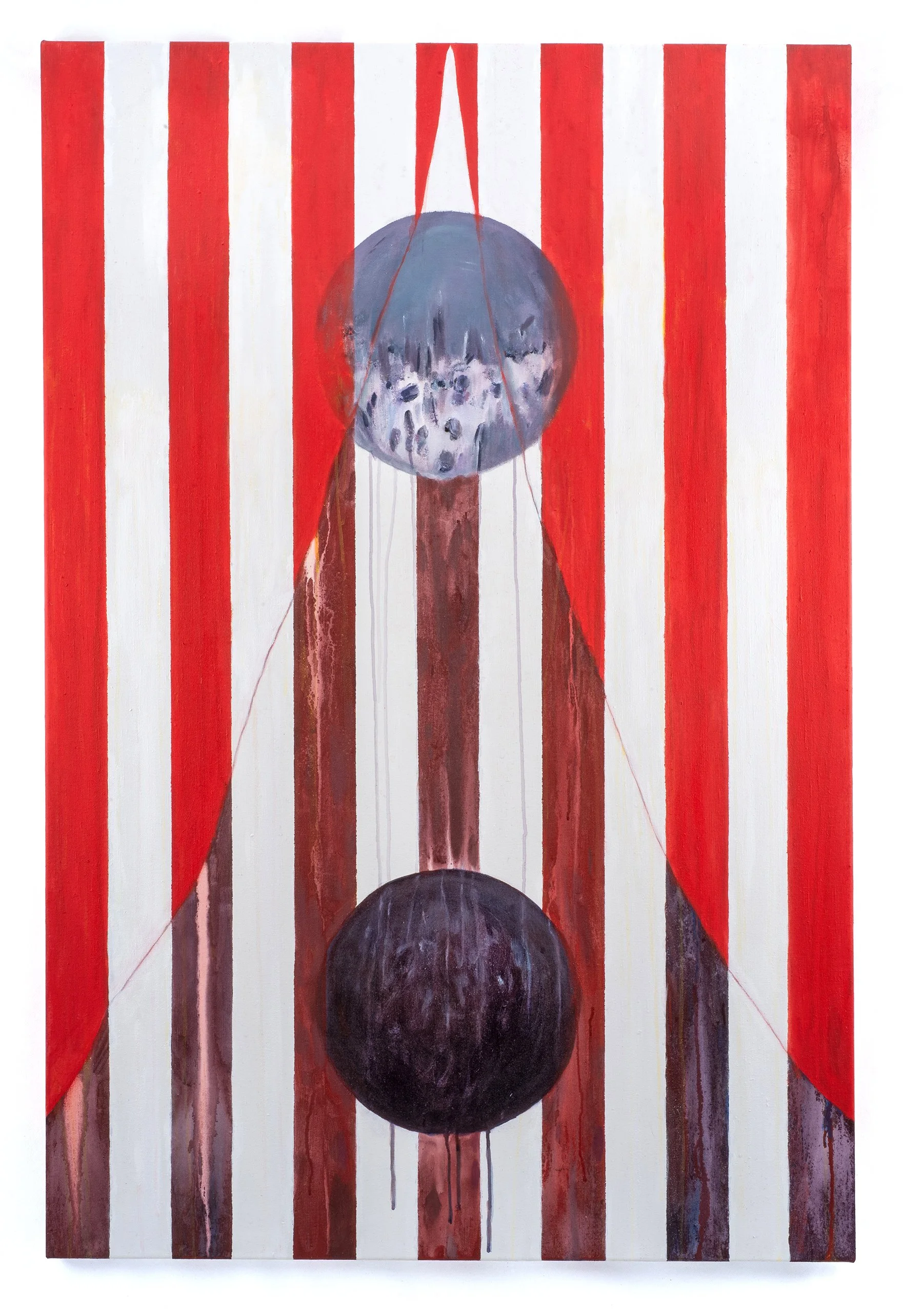 Analog, 135 x 90 cm, acrylic on canvas, 2025 – 6