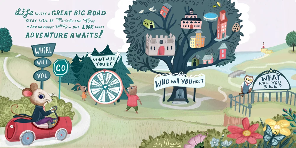 Children’s Book double page spread
