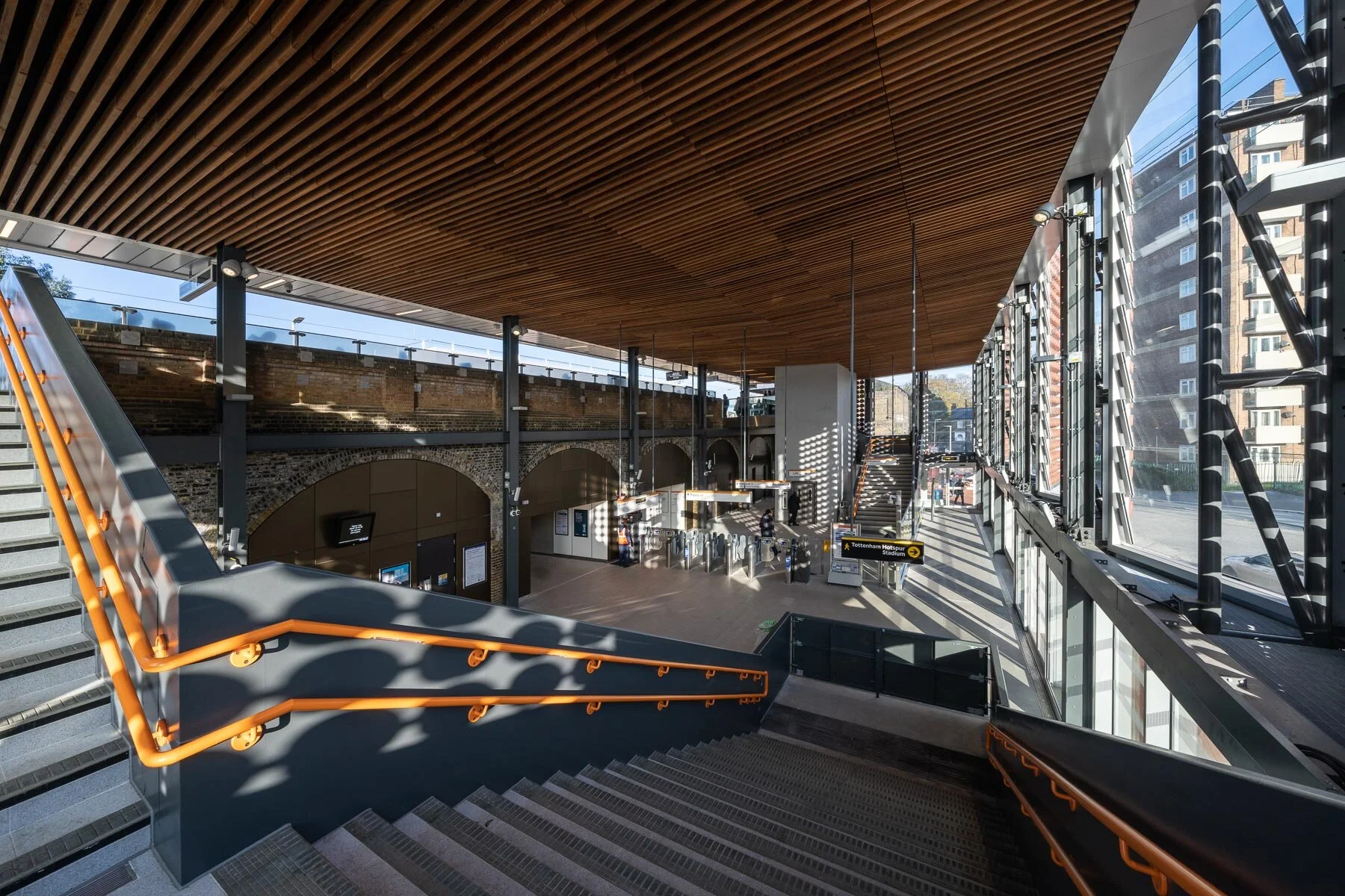 White Hart Lane Railway Station — richard lewisohn photographer