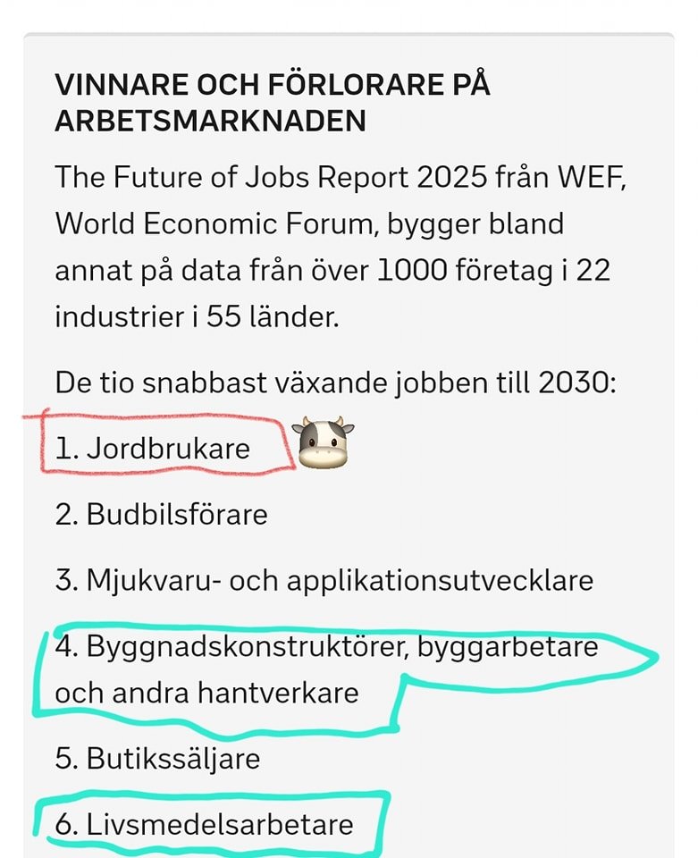 Framtidens hj&auml;ltar! ☘️

Det kr&auml;vs mod att g&aring; sin egen v&auml;g. Att v&auml;lja att arbeta med jorden, djuren och skogen nu n&auml;r s&aring; m&aring;nga springer &aring;t andra h&aring;llet. Men nu visar allt mer i v&aring;rt samh&aum