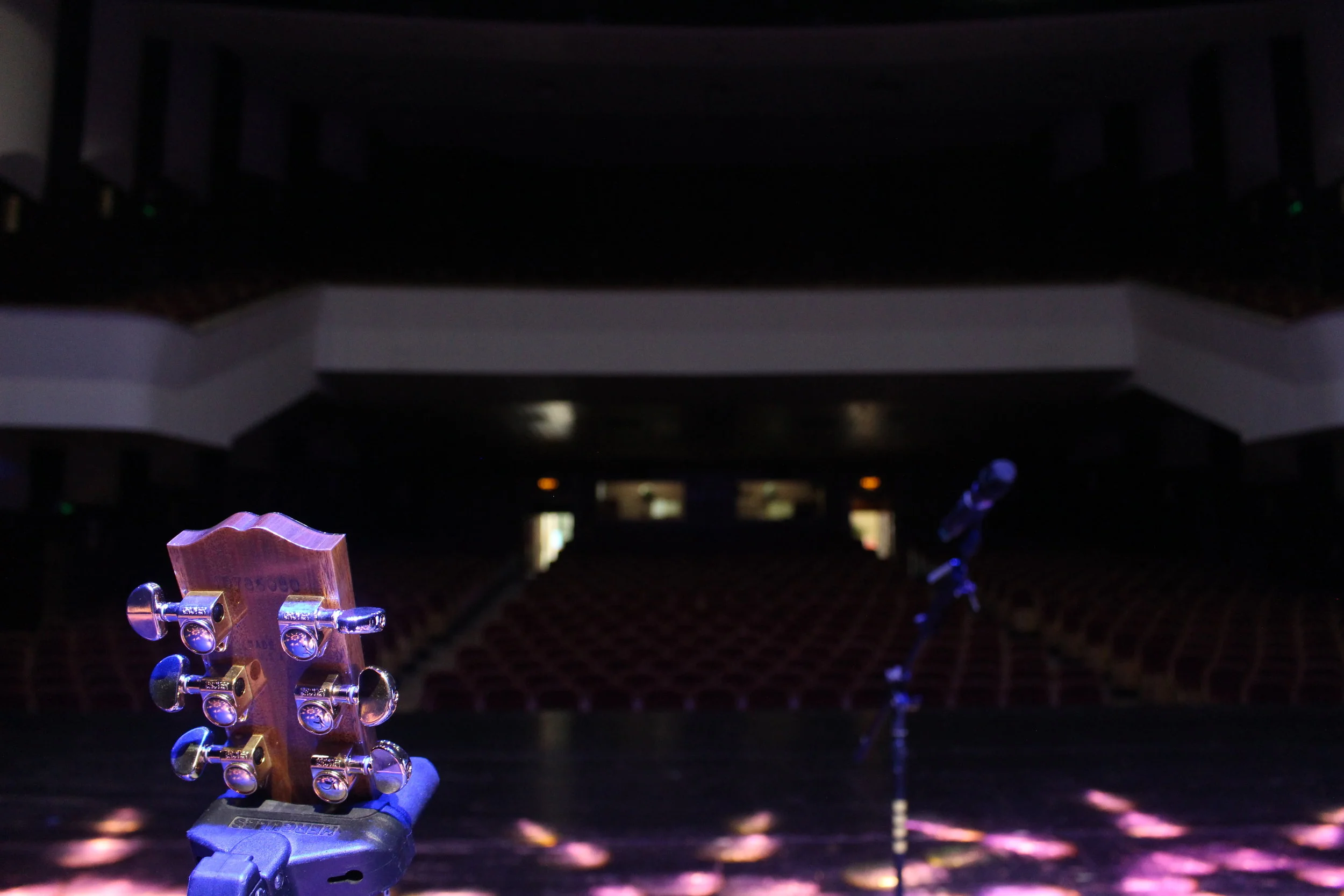 After soundcheck I just have time to get a couple of pictures before the doors open... 