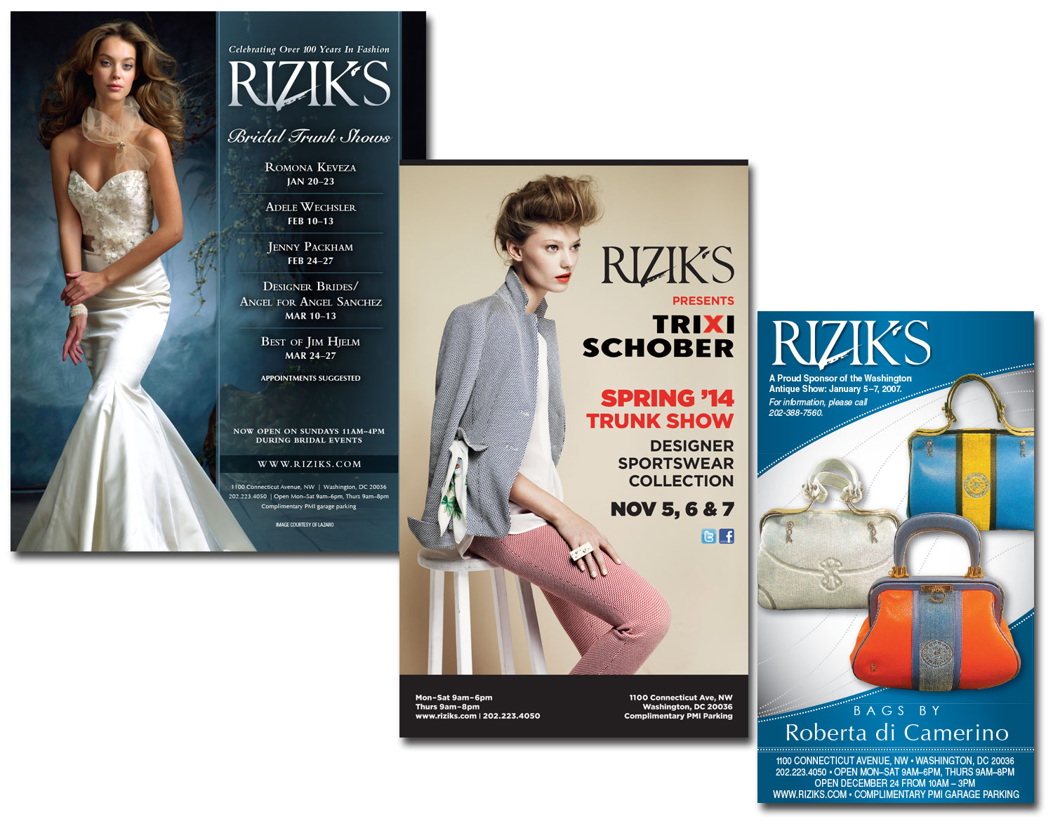 Rizik’s Various Advertisements