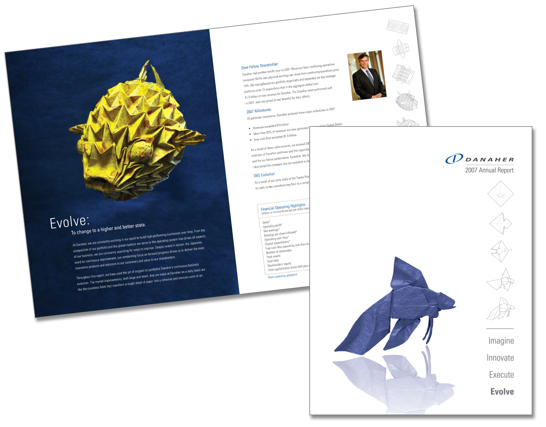 Danaher Corporation “Origami” Annual Report