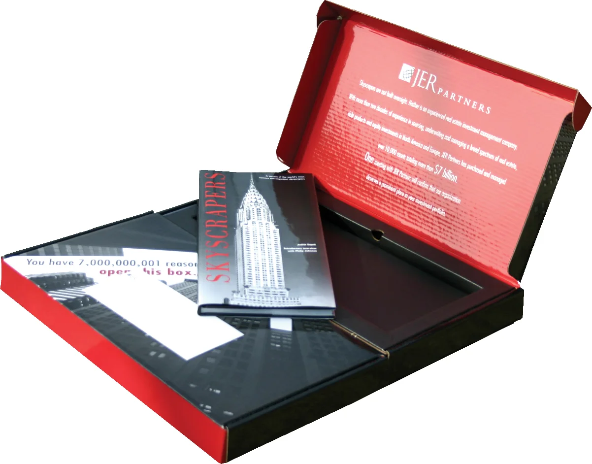 J.E. Robert Companies Dimensional Book Direct Mailer