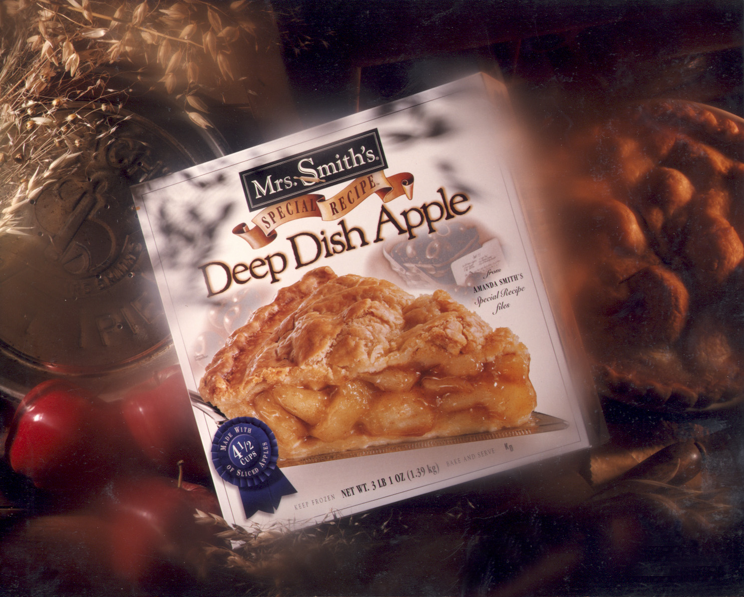 Mrs. Smith’s Deep Dish Apple Pie Packaging