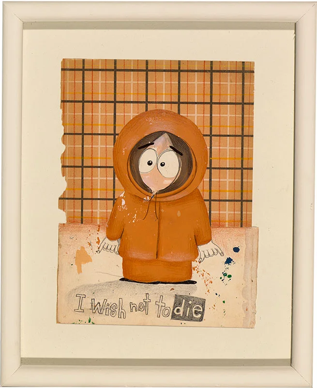Kenny, 2016 South Park 20th Anniversary 8 x 10 inches Gouache on paper PURCHASE