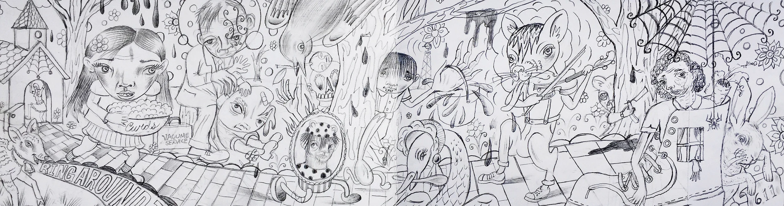 Curds (Drawing) 2001
