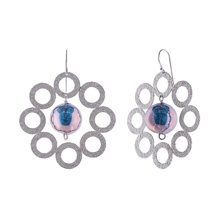 Spring | Venetian Earrings pendants in silver 925 (spring)
